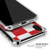 Croatia Soccer Flag iPhone XS Max Clear Case